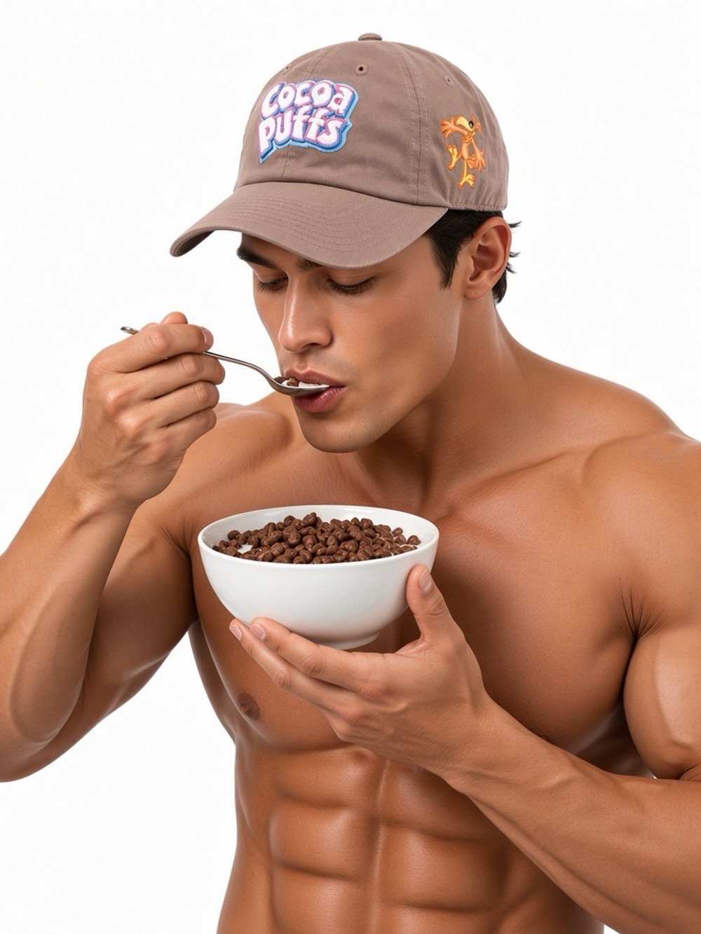 Cocoa Puffs Cereal Retro Baseball Hat - NWT - Picture 5 of 5